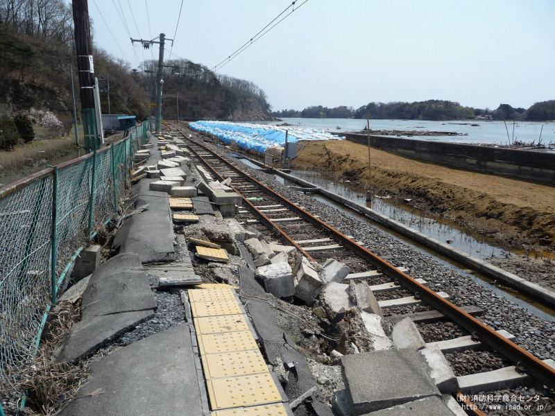 東日本大震災の写真